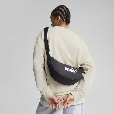 Vyötärölaukku Puma Base Crescent Crossbody Bag 3L Musta | 091347_01, 1