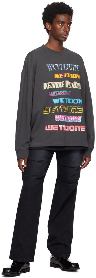 Huppari We11done We11done Graphic Sweatshirt Harmaa | WD-TP5-19-114-U-CH, 3