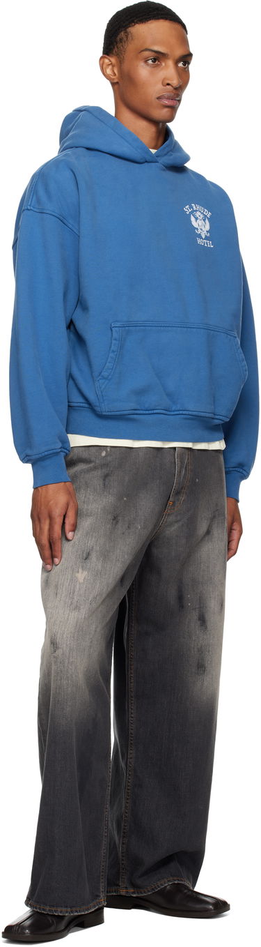Huppari Rhude Rhude 'St Rhude' Seal Hoodie Sininen | RHPF25HO01012, 3