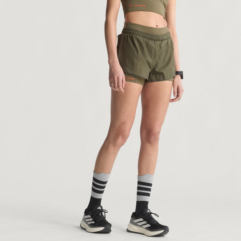 Shortsit adidas Performance H.Koumori Adi365 2-In-1 Running Shorts Vihreä | KA1859