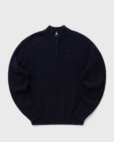 Villapaita Barbour Grangetown Half-Zip Sweater Tummansininen | MKN1653NY91, 0