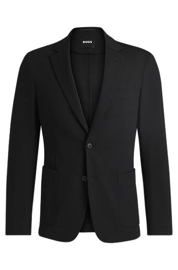Takki BOSS Slim-Fit Stretch Jacket Musta | 50535083