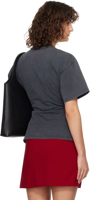 T-paita Courrèges Courrèges Fitted Printed T-Shirt Harmaa | 125JTS168JS0109, 2