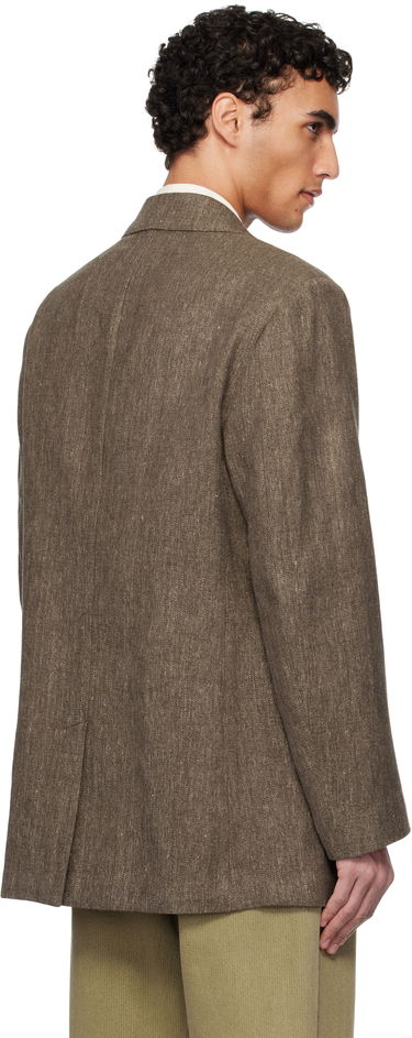 Takki OUR LEGACY Our Legacy Sharp Double-Breasted Blazer Ruskea | M2250STC, 2