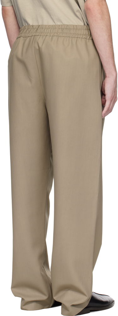 Housut Fear of God Fear of God Wool Center Seam Track Pants Beige | FGE240-4041HTW, 2