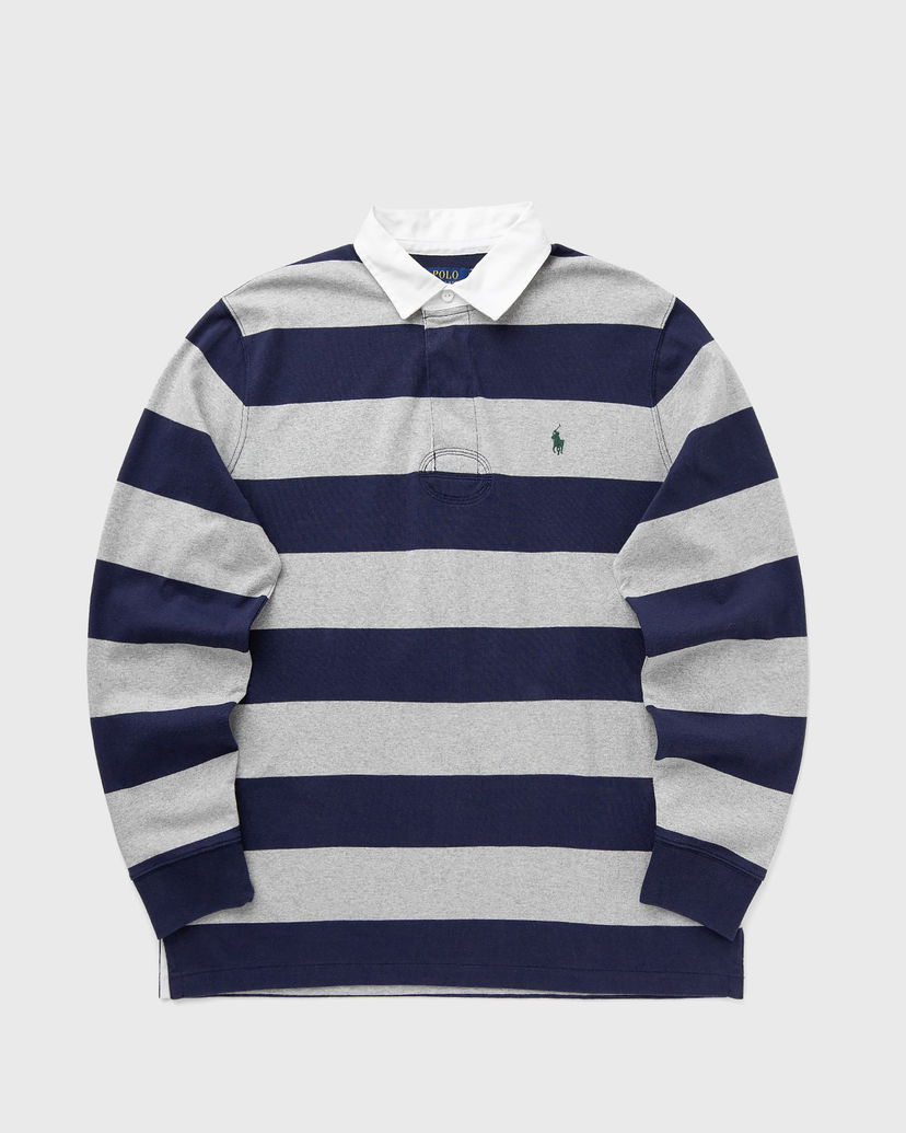 Poolopaita Polo by Ralph Lauren Long Sleeve Striped Rugby Shirt Monivärinen | 710717116051