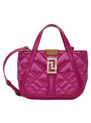 Reput ja laukut Versace Pink Mini Crystal Greca Goddess Vaaleanpunainen | 1012385_1A08808