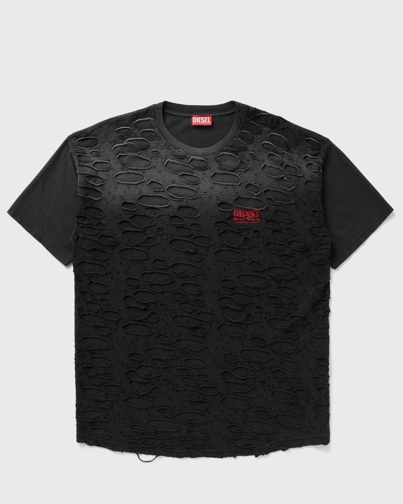 T-paita Diesel T-BOXT-R29 Distressed T-Shirt Size XL Musta | A17647-0SLBS-9XX