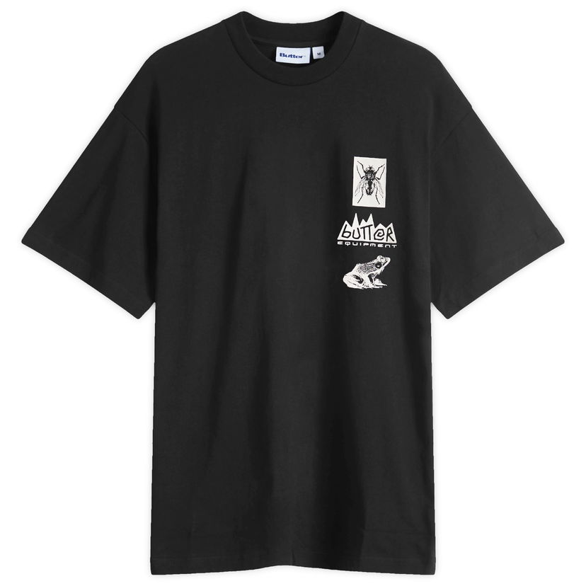 T-paita Butter Goods Nature Study T-Shirt, Large Musta | BG251105-BLK