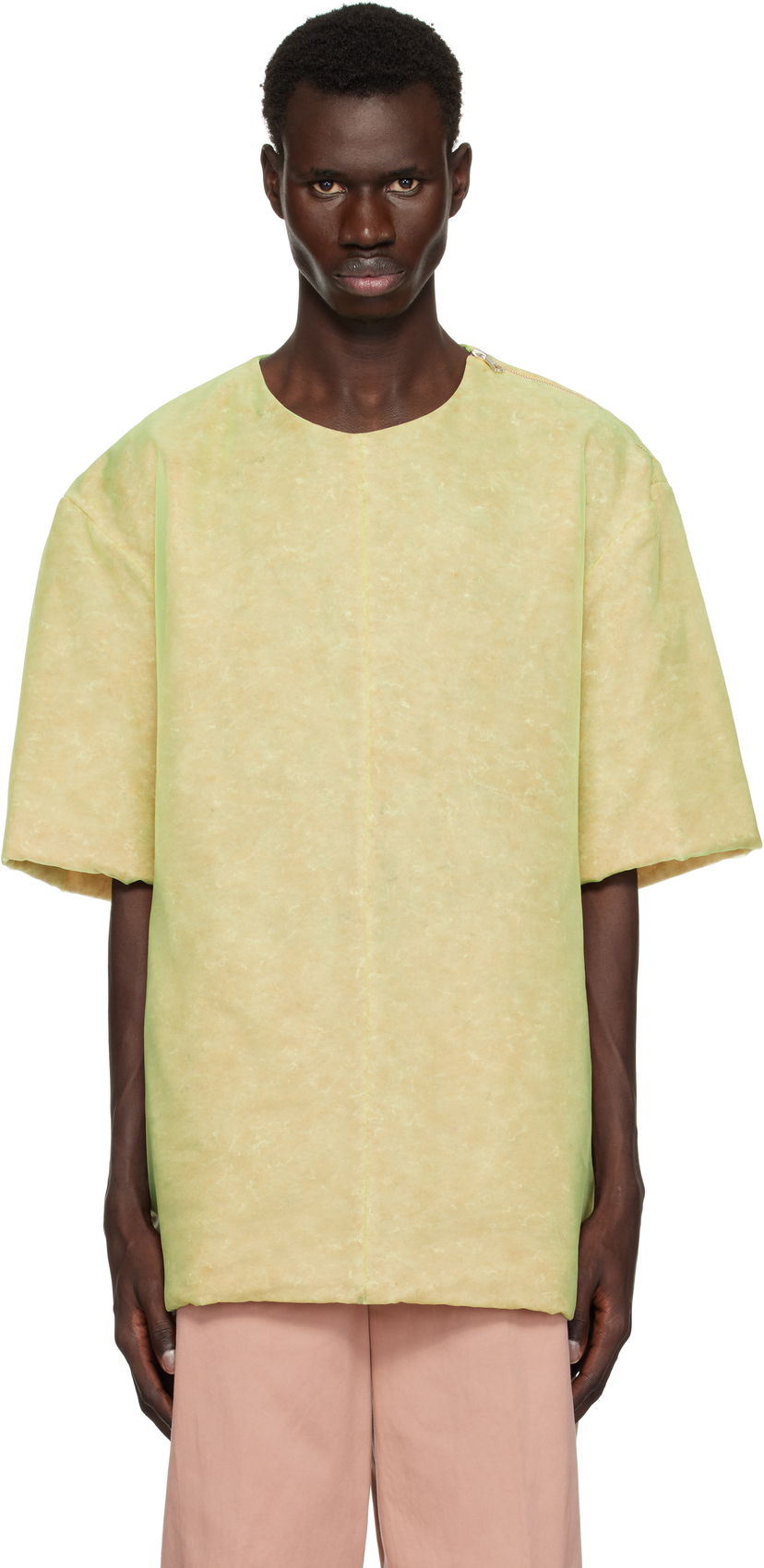 T-paita Dries Van Noten Dries Van Noten Organza T-Shirt Vihreä | 251-020737-1501