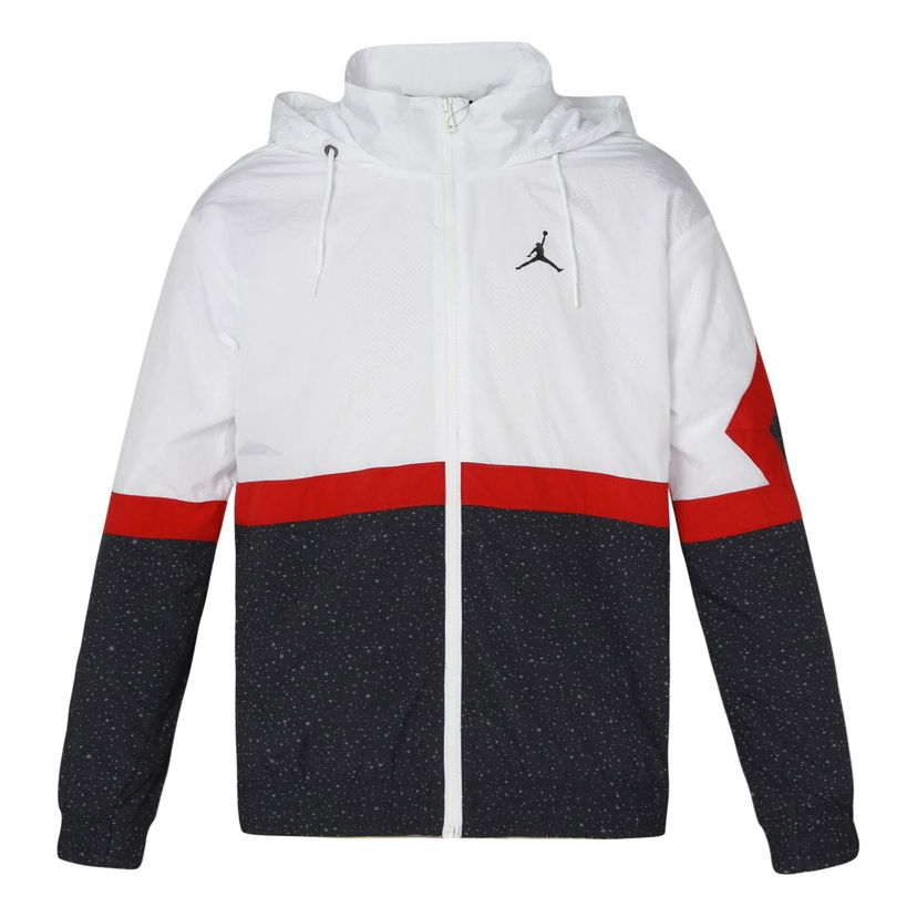 Tuulitakki Jordan Jordan Air Basketball Windproof Hooded Jacket Valkoinen | CZ2495-101