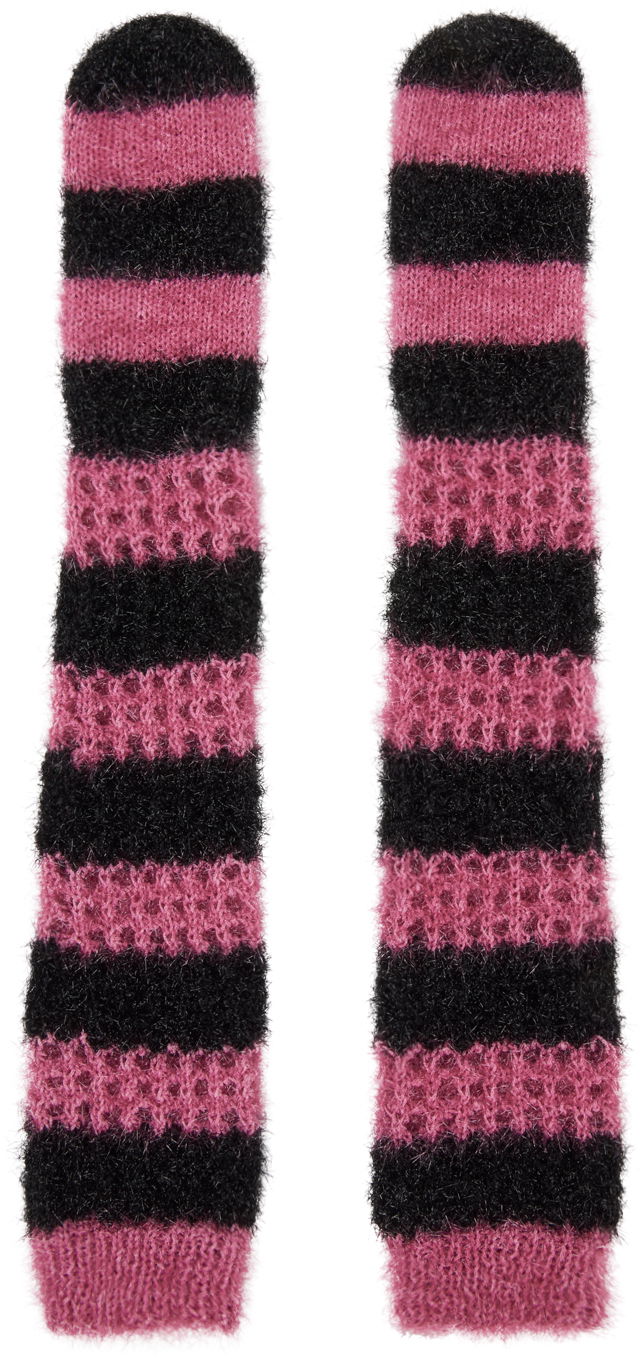 Sukat Chopova Lowena Chopova Lowena Striped Knit Arm Warmers Monivärinen | 6254