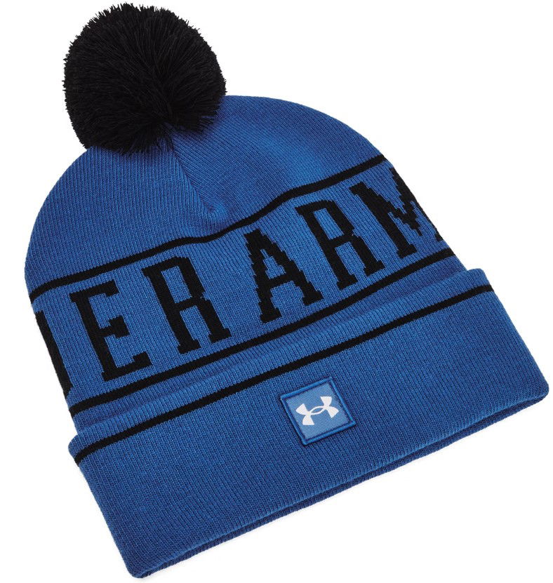 Pipo Under Armour Beanie M Halftime With Pom Sininen | 1386634-432