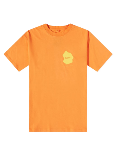 T-paita Objects IV Life Continuity Print Tee Oranssi | OBJ-001-109-21