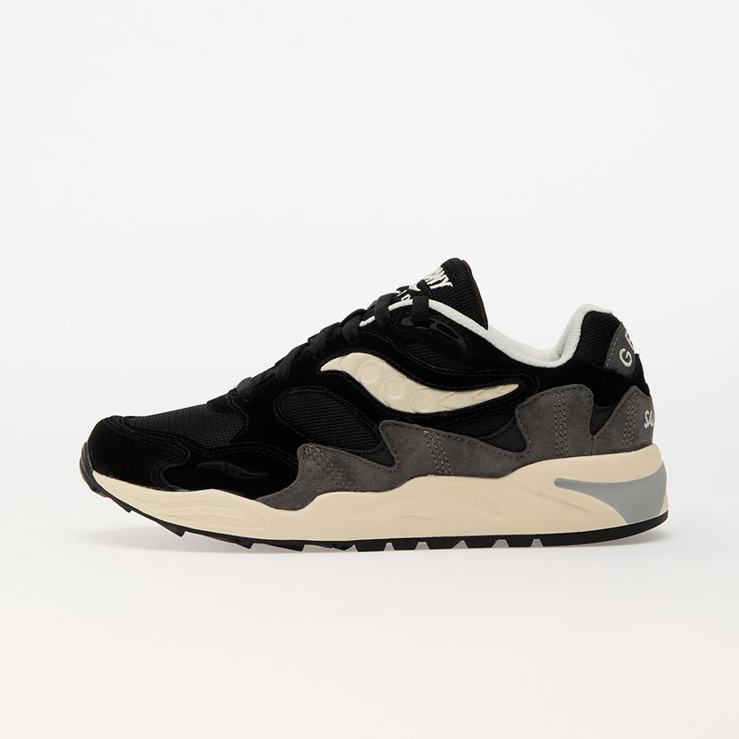 Tennarit ja kengät Saucony Grid Shadow 2 Black/ Cream Musta | S70772-4