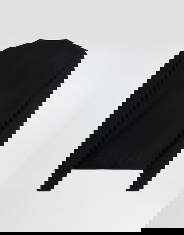 Villapaita Dolce & Gabbana Dolce & Gabbana Wool Pullover with Intarsia Musta | GXX01ZJDVDDN0000, 3