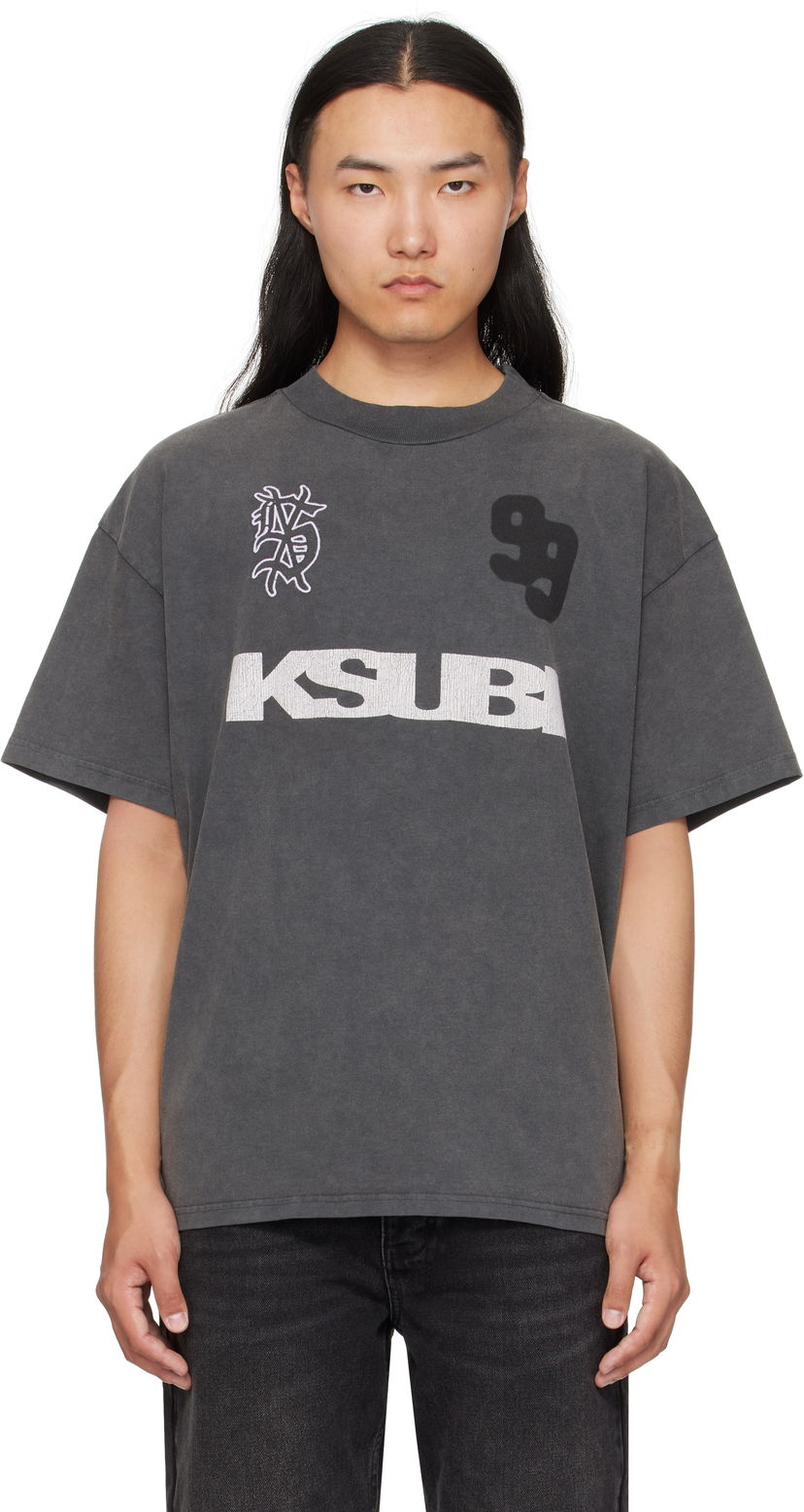 T-paita Ksubi Ksubi Rugged Ekcess T-Shirt Harmaa | MFA25TE011