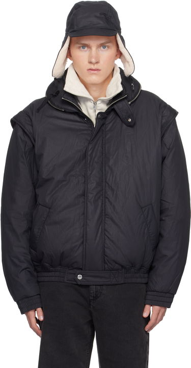 Puffer takki ISABEL MARANT Isabel Marant Kasim Puffer Jacket Musta | VE0404HA-B3C03H, 0