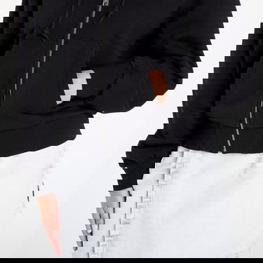 Huppari Carhartt WIP Women's Hooded Heart II Hartt Zip-Up Sweatshirt Musta | I035242_2, 3