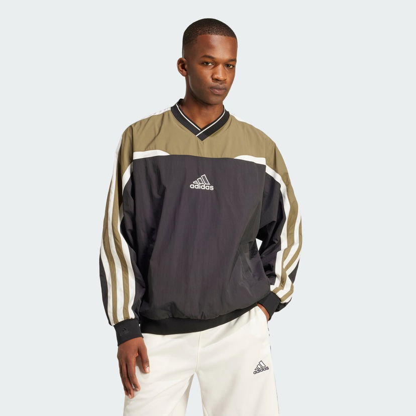 Tuulitakki adidas Performance Cutline Pullover Musta | JD5395