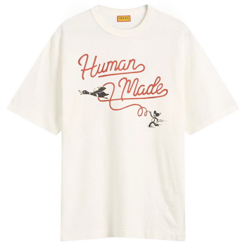 T-paita Human Made Rope Script T-Shirt Valkoinen | HM30TE017-WHT