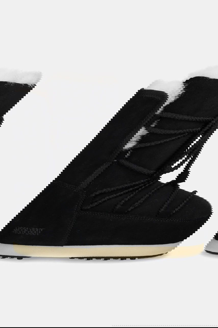 Tennarit ja kengät Moon Boot EVX Suede Shearling Lined Snow Boots Musta | 80D1470050.N001, 1