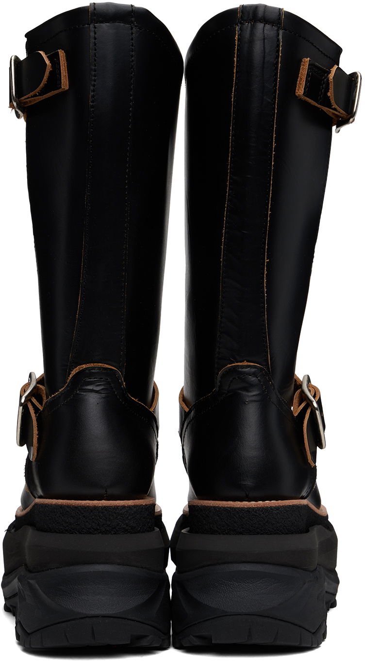Vaatteet sacai sacai Engineer Boots Musta | 24-07475, 1