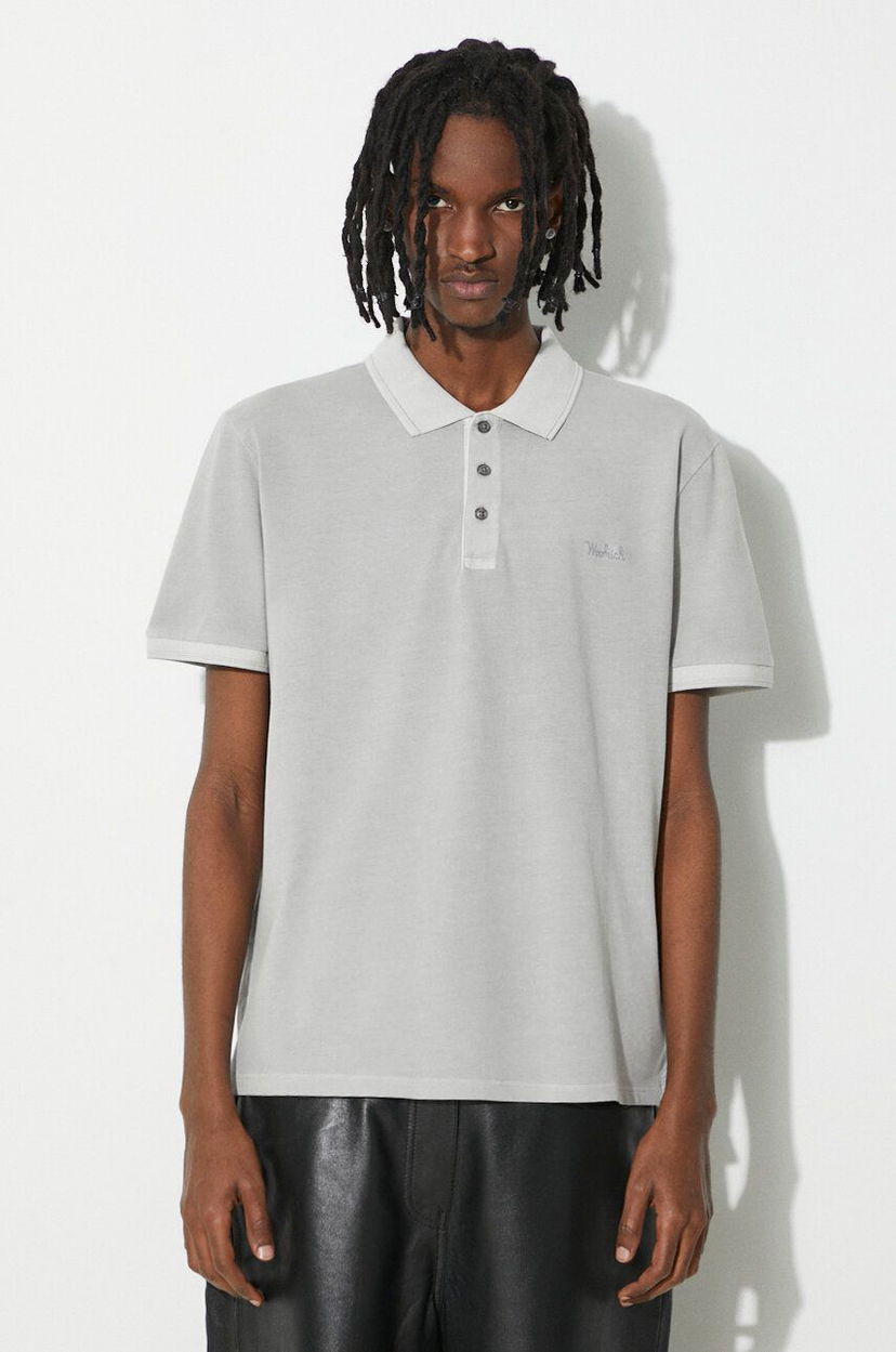 Poolopaita WOOLRICH Polo Shirt Mackinack Harmaa | CFWOPO0065MRUT1483