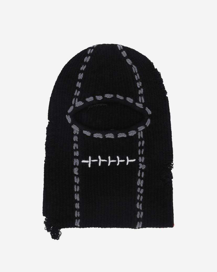 Pipo Neighborhood Phingerin PG1 Savage Knit Balaclava Musta | 242PGPGN-HT01 BK