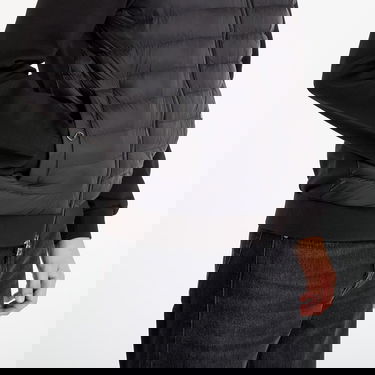 Puffer takki Tommy Hilfiger Jacket Mix Media Ess Rwb Stand Collar Musta | MW0MW41329 BDS, 3