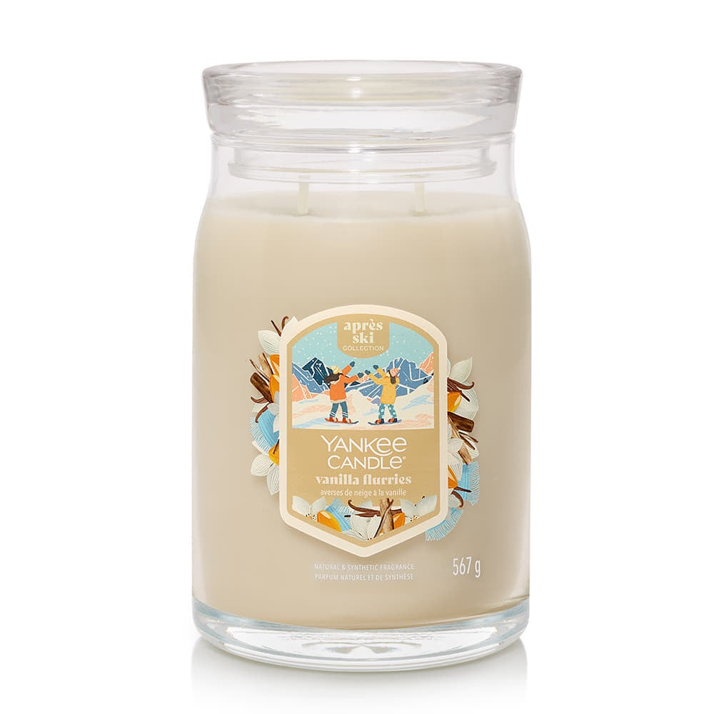 Kynttilät Yankee Candle Après Ski Collection Signature Large Jar 2 Wicks Vanilla Flurries Beige | 43496, 0