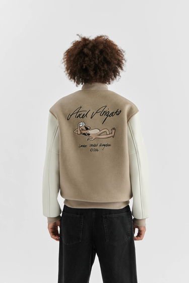 Takki AXEL ARIGATO Wes Varsity Jacket Beige | A2178002, 3