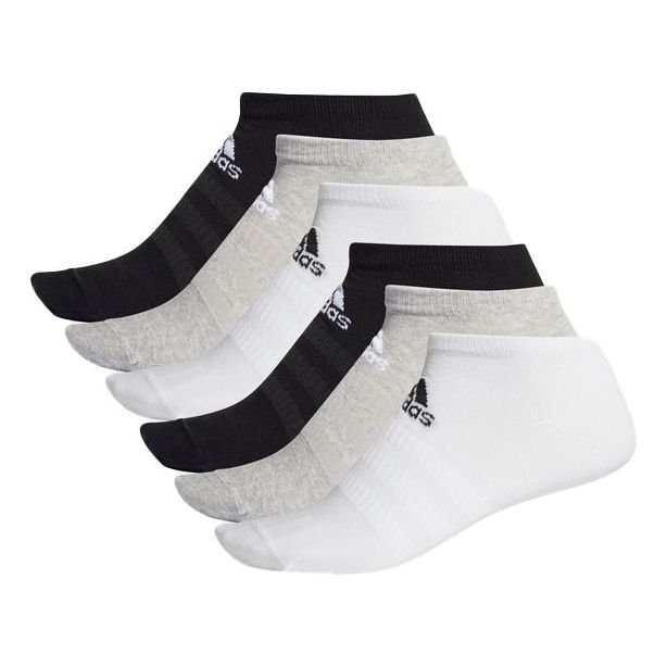 Sukat adidas Originals Logo Embroidery Ankle Socks, 6 Pairs Valkoinen | DZ9407