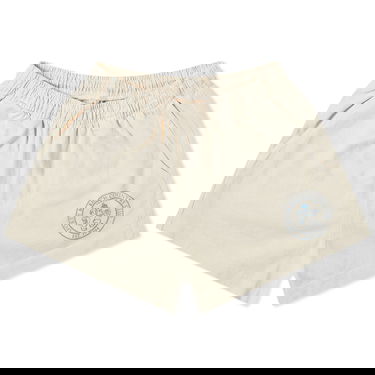 Shortsit Sporty & Rich Lion Crest Disco Shorts Beige | SH872CR, 0