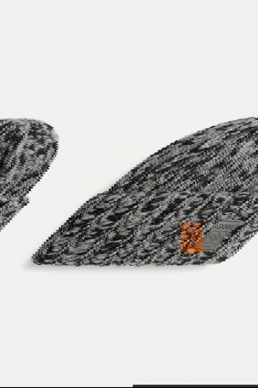 Pipo GANNI Graphic Wool Hand Knit Beanie Monivärinen | A6904, 0