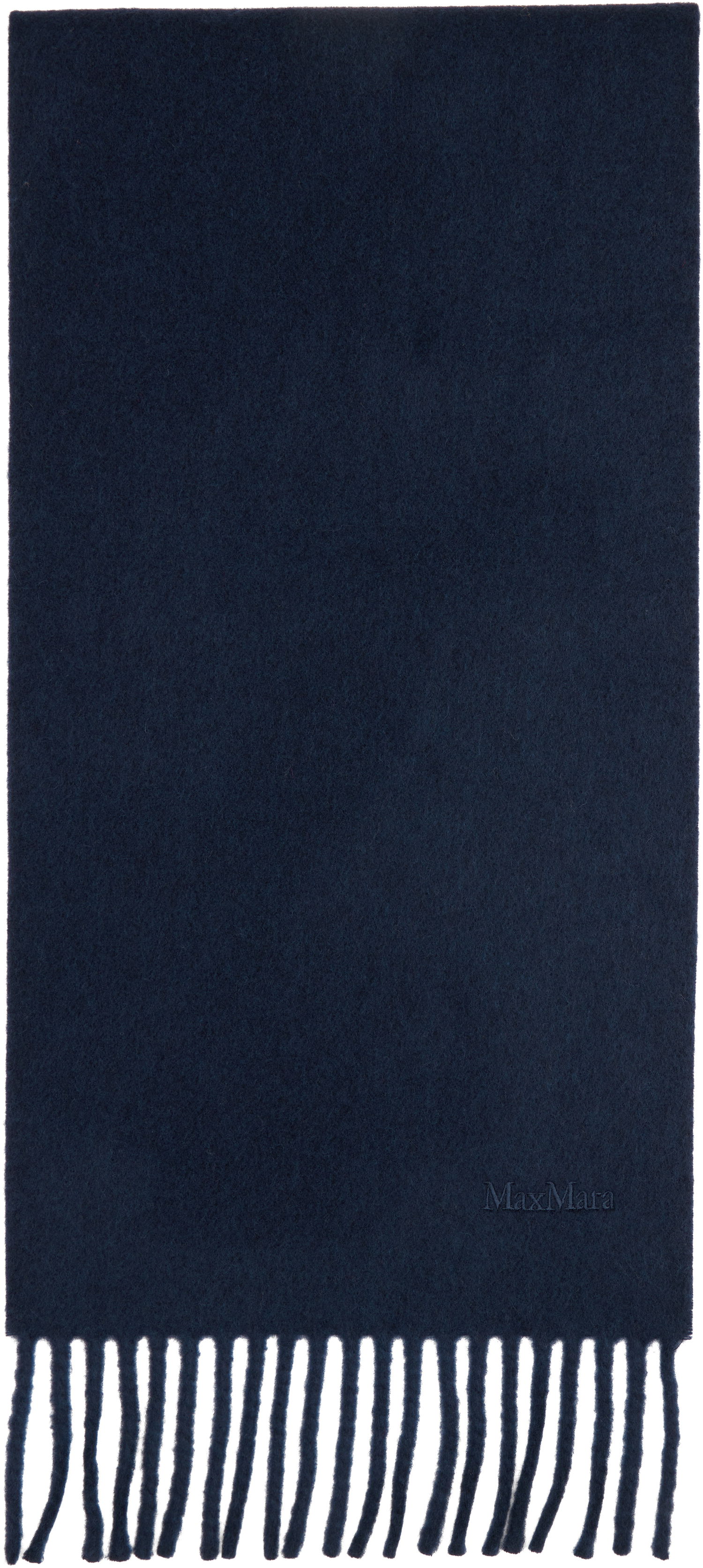 Huivi Max Mara Scilli Fringed Scarf Tummansininen | 2524546052600, 0