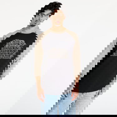 T-paita Horsefeathers Rollin Raglan T-Shirt Musta | SM1394C, 0