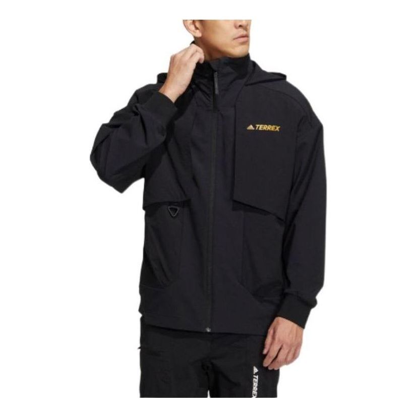 Parka adidas Performance Terrex Men's Hooded Outdoor Jacket Musta | HN2027