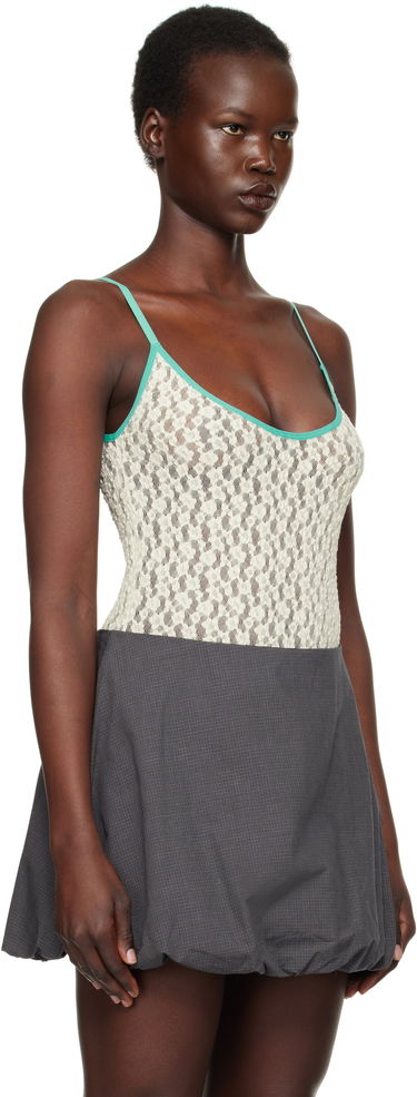 Mekko Baserange Baserange Musial Bodysuit with Bubble Hem Skirt Monivärinen | ONMU-LA-SP25, 1