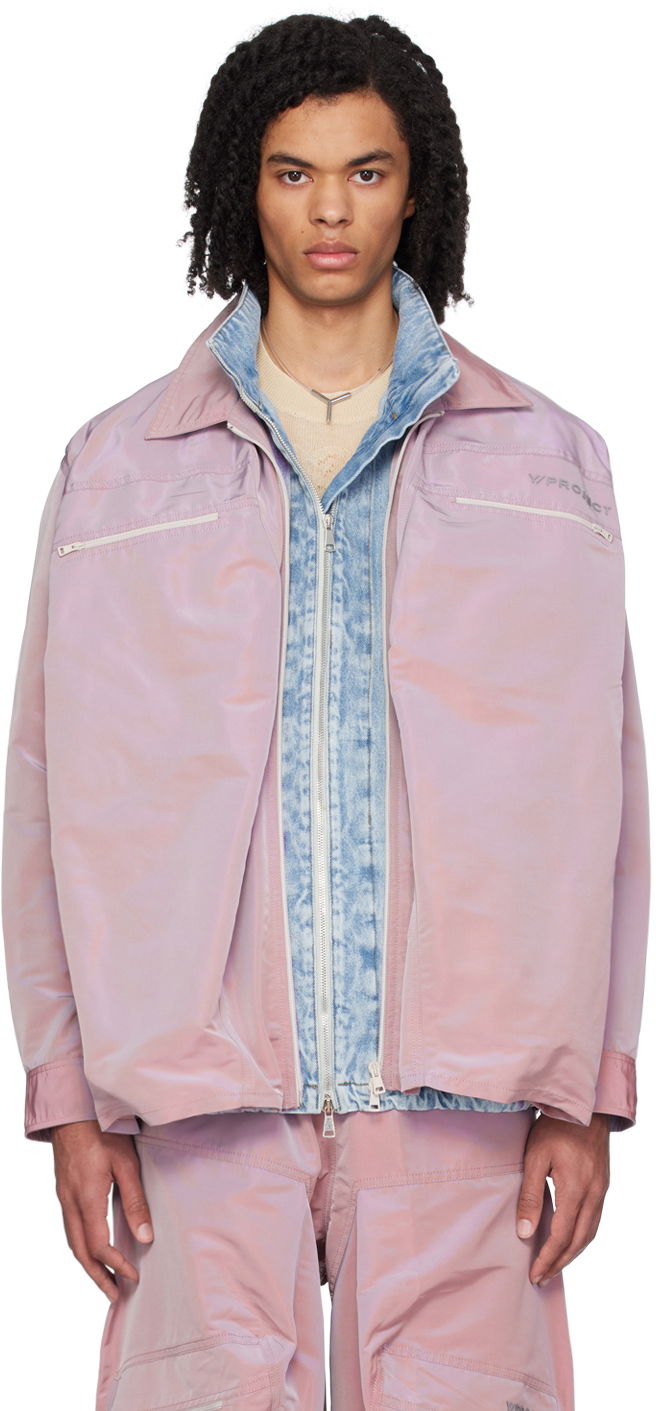 Paita Y/PROJECT Gathered Shirt Violetti | 203SI001
