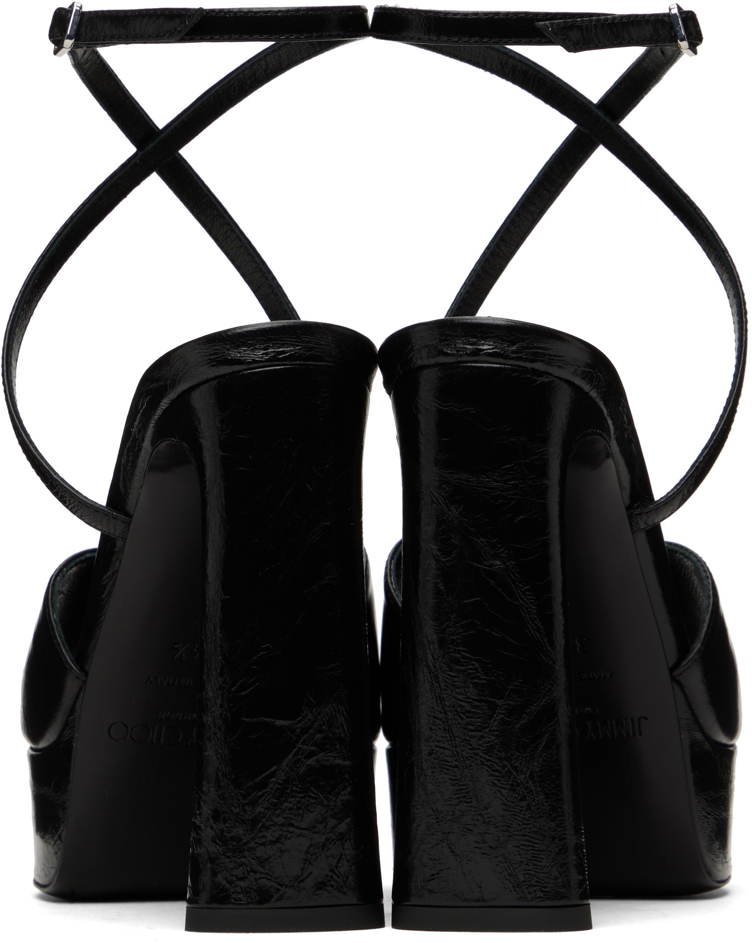Asusteet Jimmy Choo Jimmy Choo Karli Platform Heeled Sandals Musta | KARLI/PF 125, 1