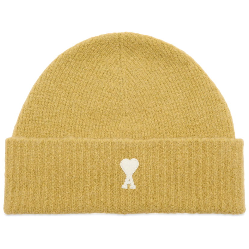 Pipo AMI AMI Paris Alpaca Knit Beanie Keltainen | H25UBO005-KN0135-3993H25