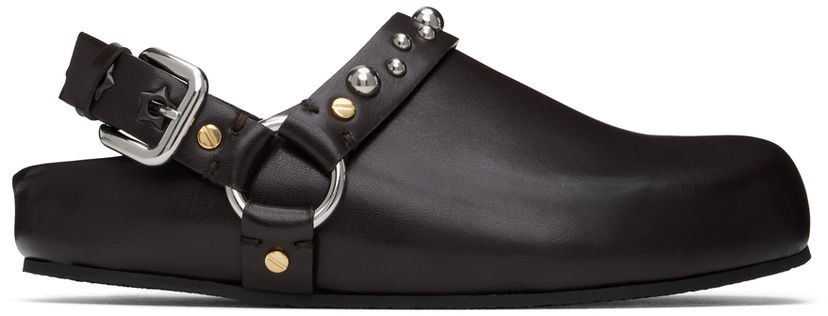 Vaatteet Stella McCartney Stella McCartney Elyse Studded Clogs Musta | 810444AP0250