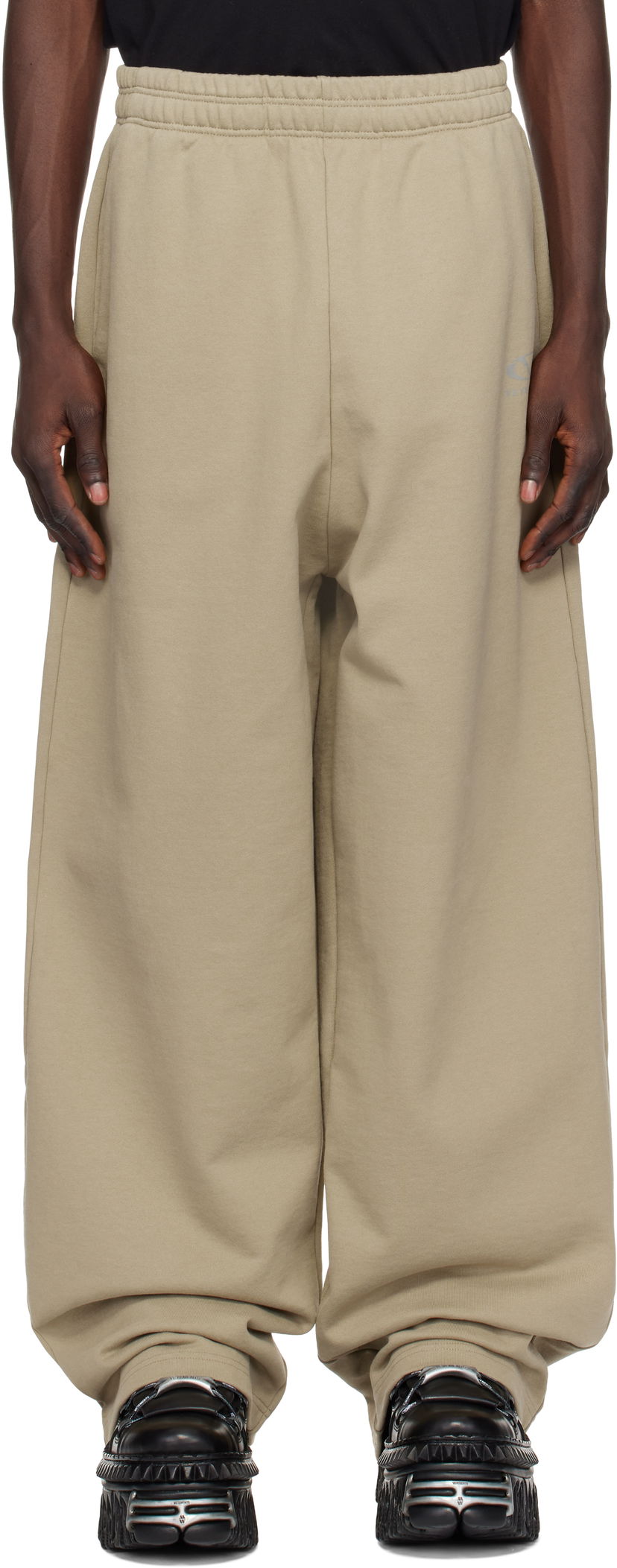 Verryttelyhousut VETEMENTS Oval Logo Sweatpants Vihreä | UA66SP600T