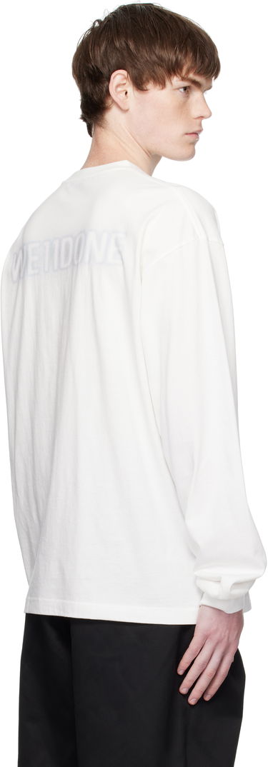 T-paita We11done We11done Glow Teddy Graphic Long Sleeve Tee Valkoinen | WD-TT2-25-775-U-WH, 2