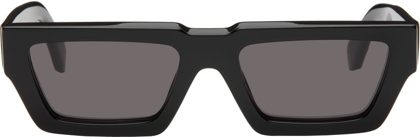 Aurinkolasit Off-White Manchester Sunglasses Musta | OERI129C99PLA0011007