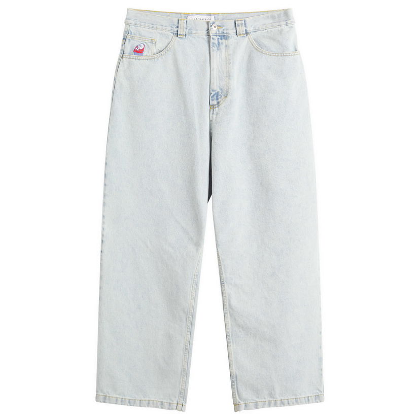 Jeans Polar Skate Co. OG Logo Big Boy Jeans, Size Large Sininen | PSC-CO-17-LBL