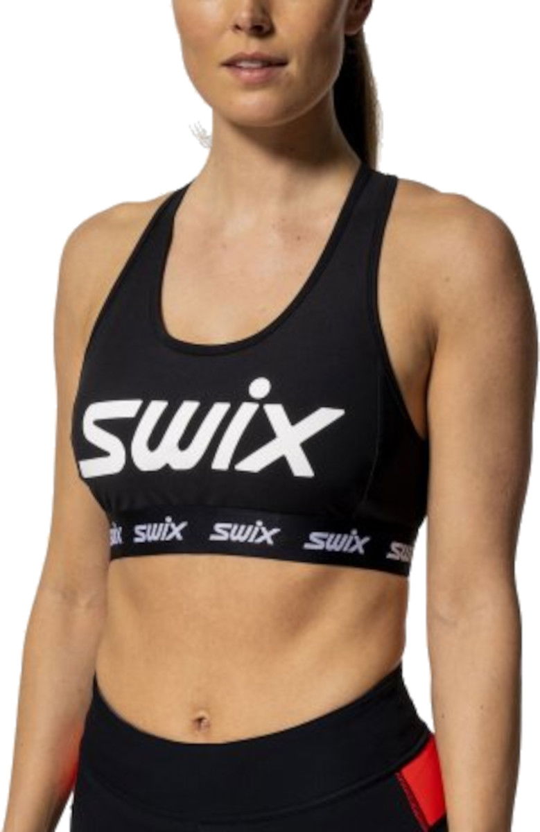 Rintaliivit SWIX SWIX Roadline Sports Bra Musta | 10012-23-10000