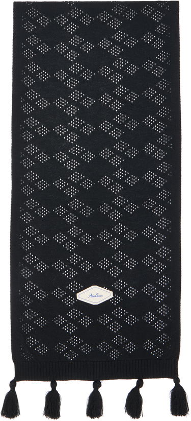 Huivi ADER ERROR Knitted Scarf with Tassels Musta | BMADSSAC0402BK, 0
