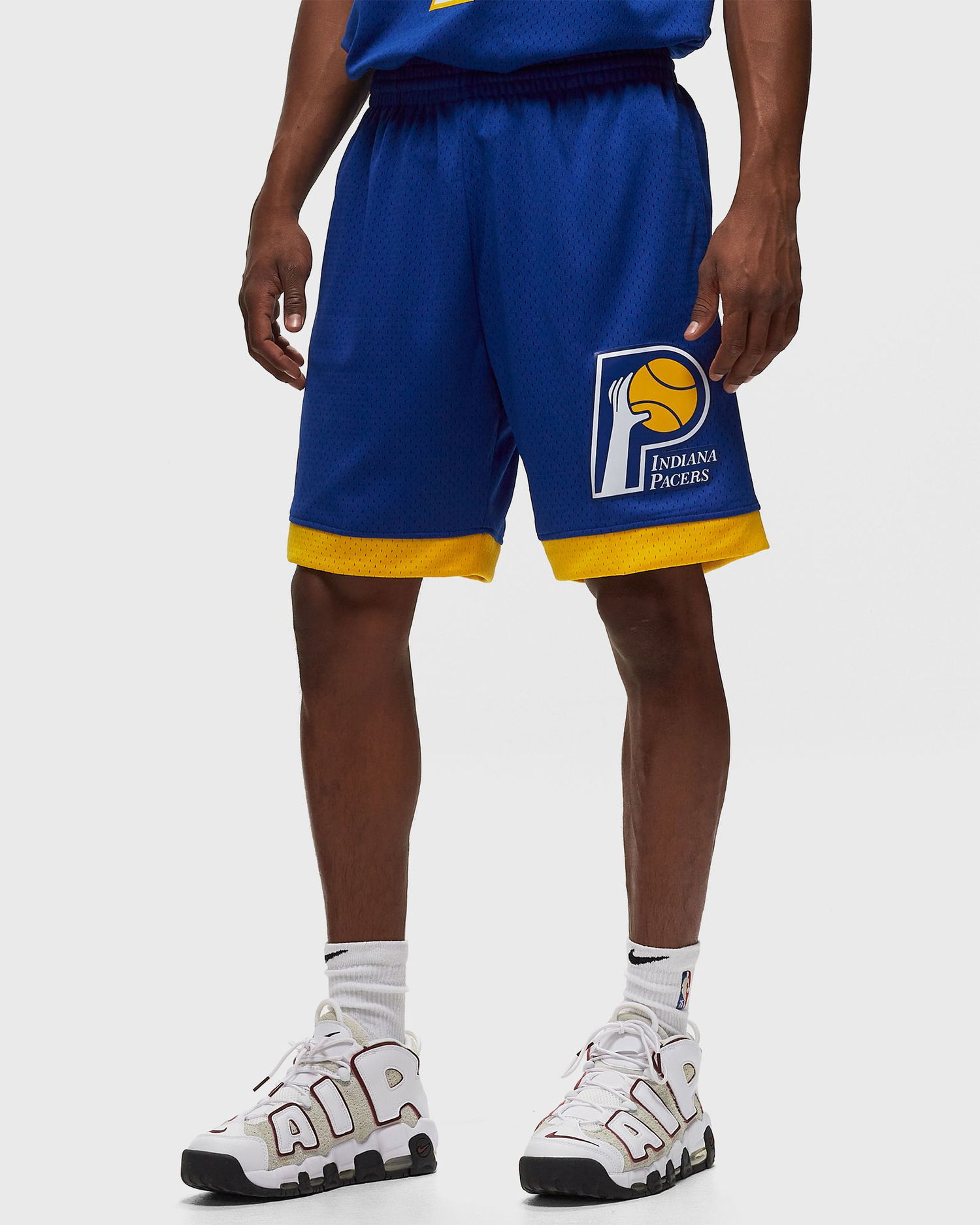 Shortsit Mitchell & Ness NBA HWC 2004 Indiana Pacers Shorts Tummansininen | SMSH6147-IPA04PPPROYA, 1